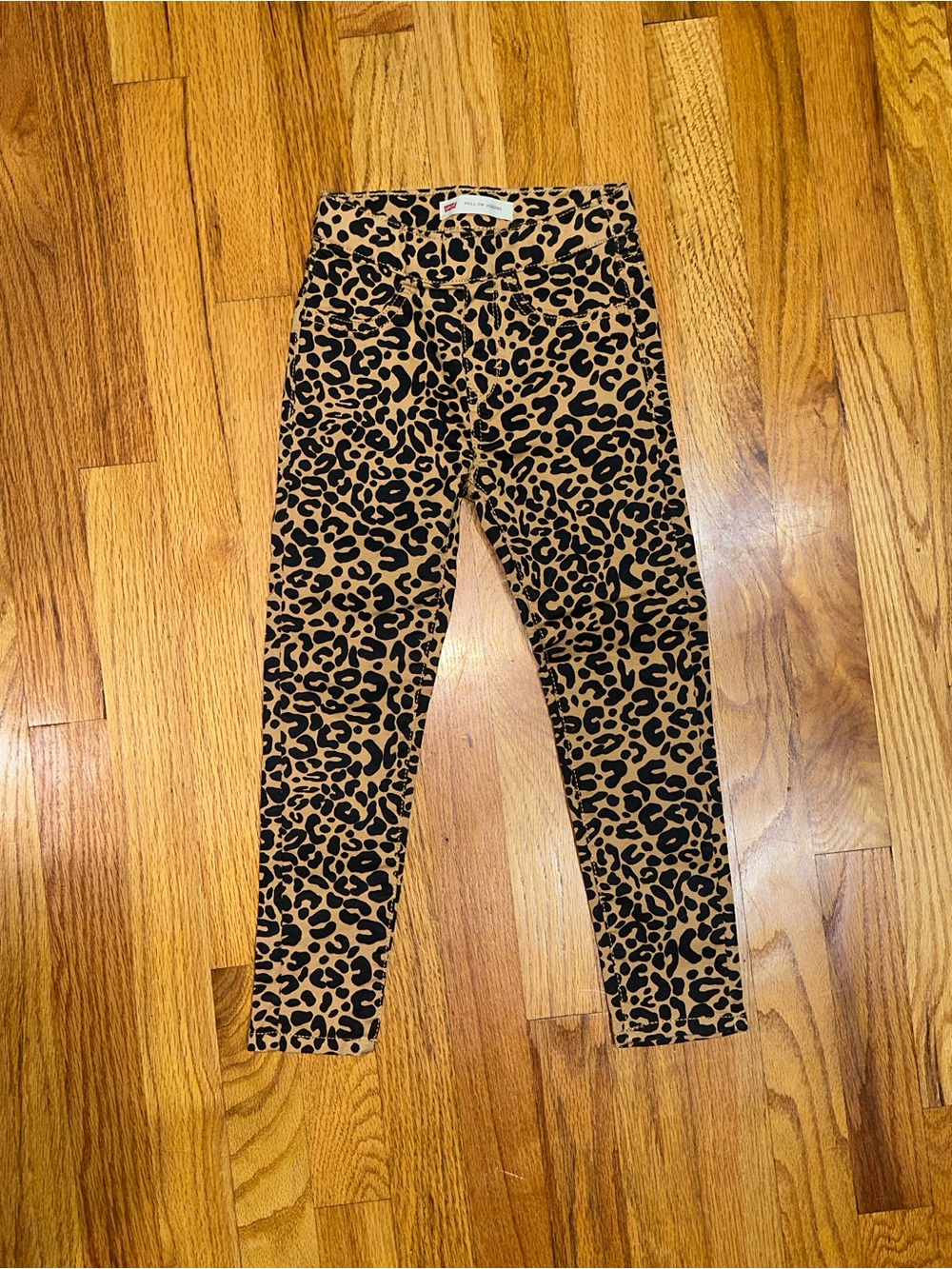 Levi's Girls Leopard Print Pull-On Jeggings